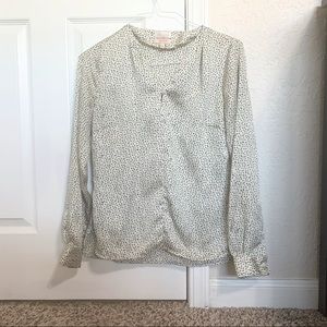 The Limited Scandal Collection Long Sleeve Blouse